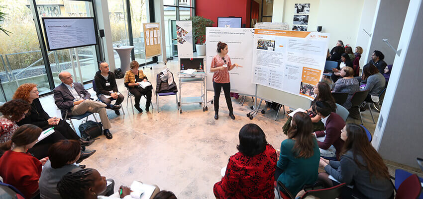 Group of conference participants at the Turkey Poster Session